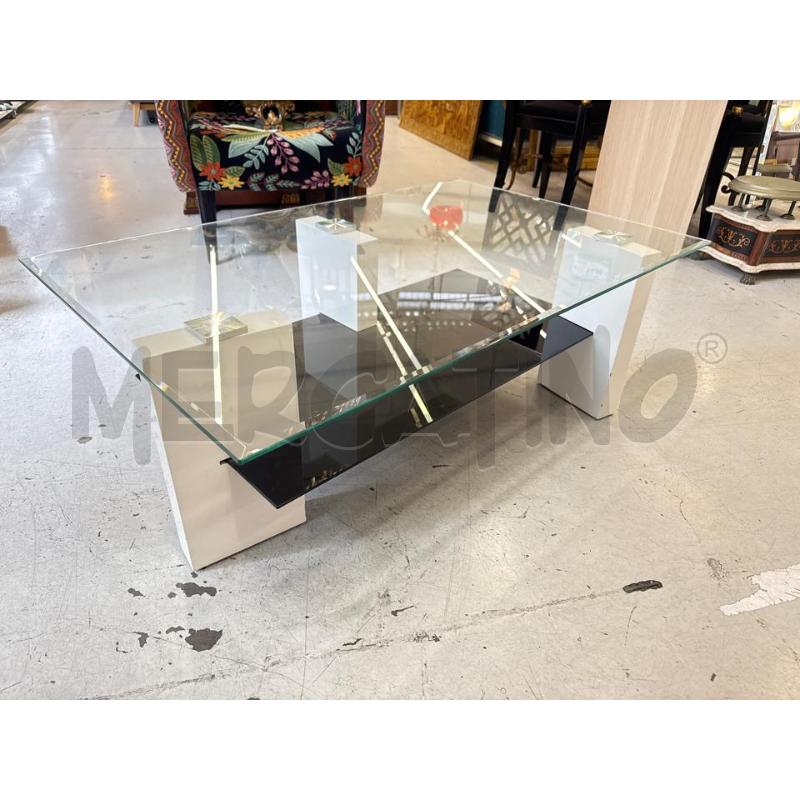 TAVOLINO DA SALOTTO PIANO VETRO 1/RIP | Mercatino dell'Usato Roma somalia 2
