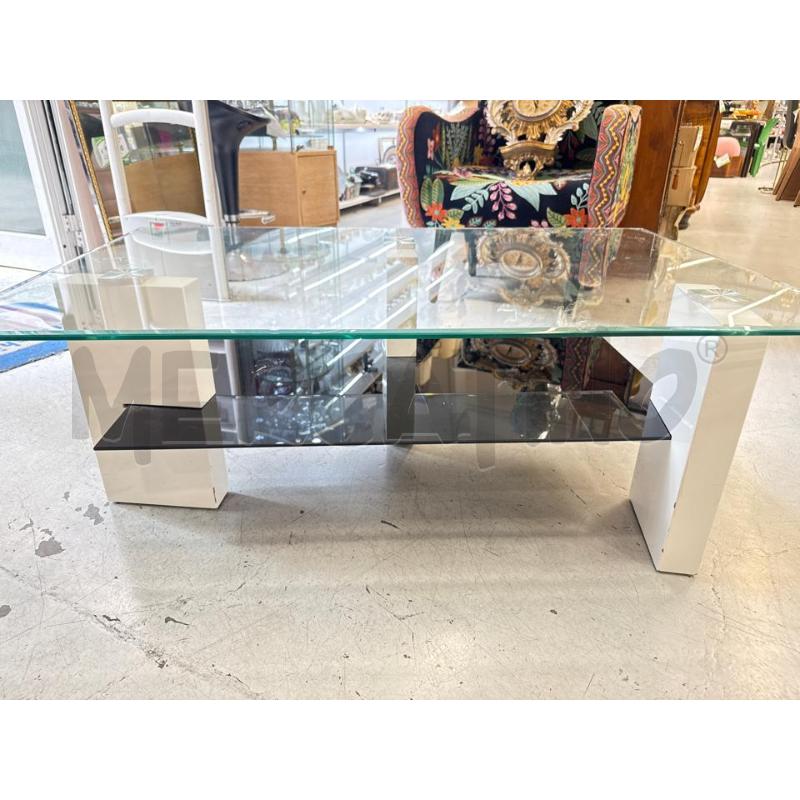TAVOLINO DA SALOTTO PIANO VETRO 1/RIP | Mercatino dell'Usato Roma somalia 4