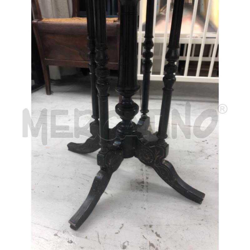 TAVOLINO OVALE GAMBE NERE  1/C DA RIV | Mercatino dell'Usato Roma somalia 3