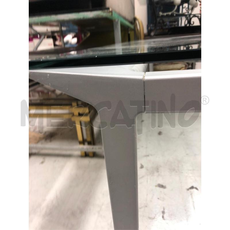 TAVOLO CASSINA RETTANGOLARE VETRO DA RIV | Mercatino dell'Usato Roma somalia 3