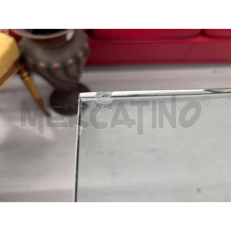 TAVOLO RETTANGOLARE GRANDE BASE OTTONE VETRO | Mercatino dell'Usato Roma somalia 5