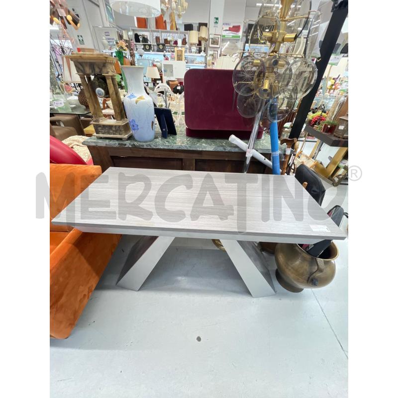 TAVOLO RETT CONSOLLE GRIGIO+2 PROL | Mercatino dell'Usato Roma somalia 1