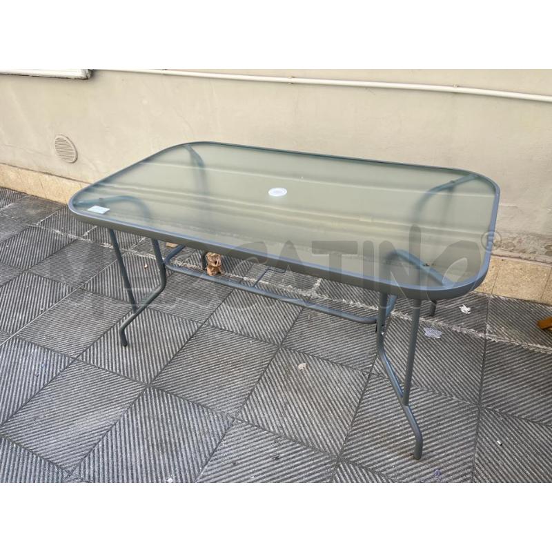 TAVOLO  OVALE DA EST VETRO  | Mercatino dell'Usato Roma somalia 1