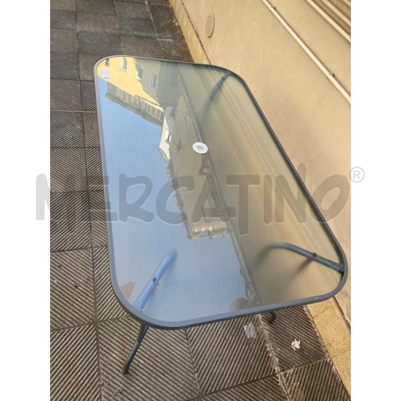 TAVOLO  OVALE DA EST VETRO  | Mercatino dell'Usato Roma somalia 3
