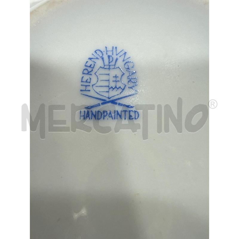 TAZZA APPONY ARANCIONE HEREND | Mercatino dell'Usato Roma somalia 2
