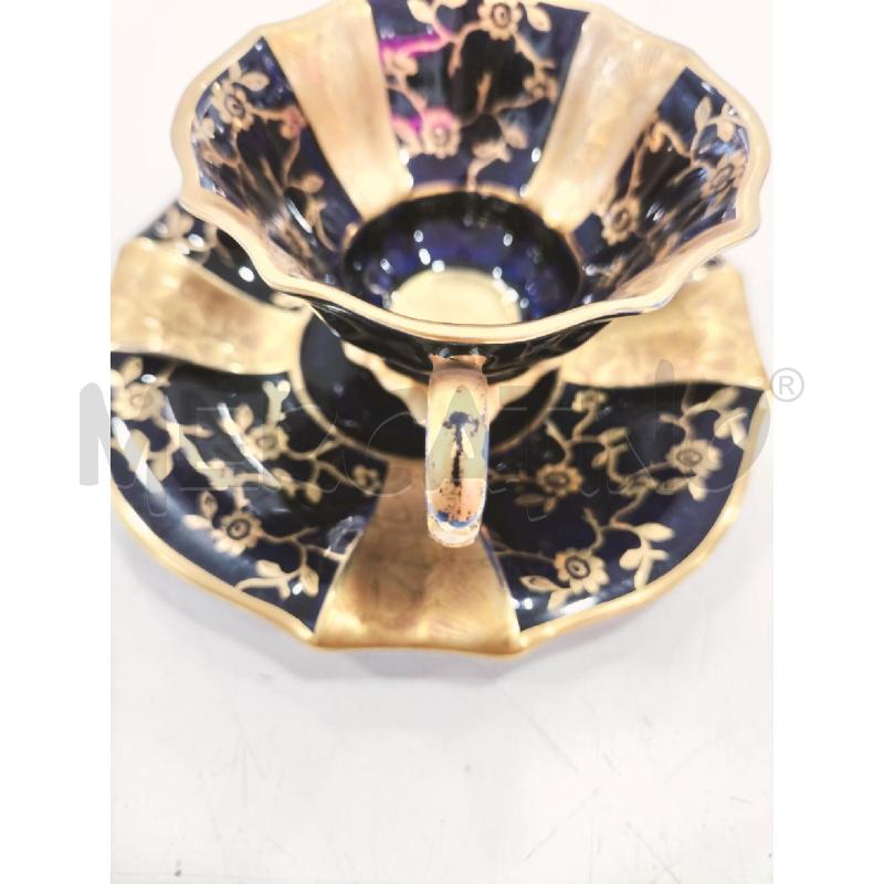 TAZZA COLLEZIONE BLU DECORI DOR  | Mercatino dell'Usato Roma somalia 3