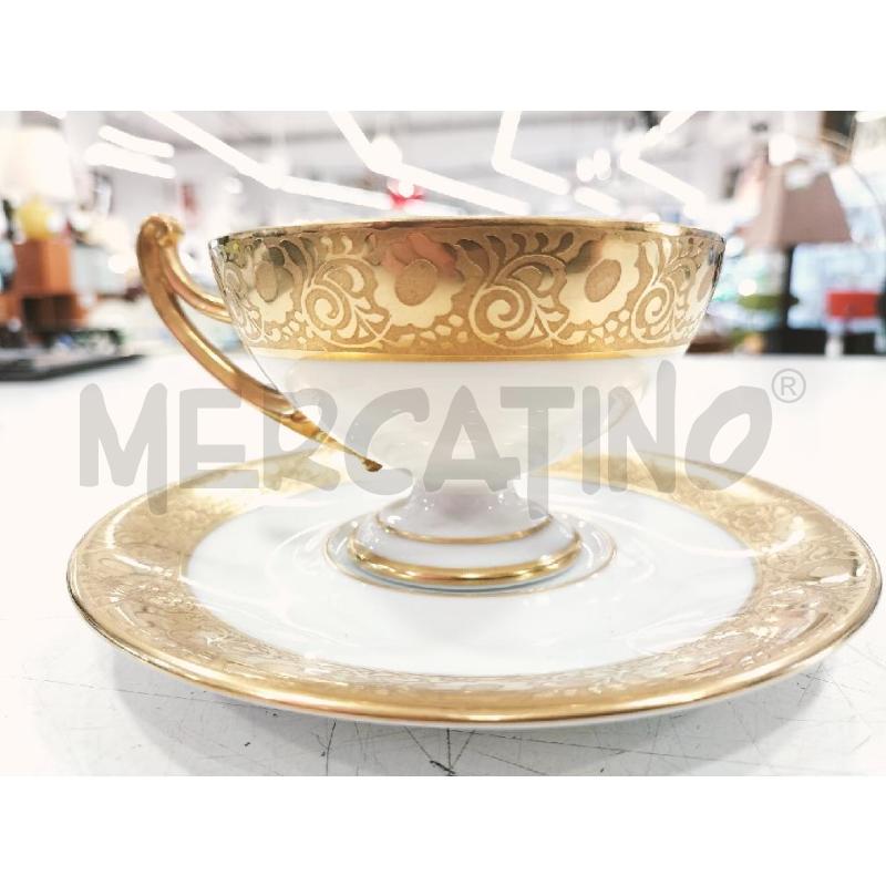 TAZZA DA THE ROYAL VIENNA ORO ZECCHINO | Mercatino dell'Usato Roma somalia 4