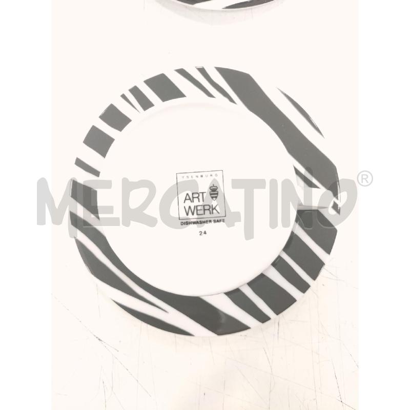 TAZZE CER ANIMALIER 6PZ | Mercatino dell'Usato Roma somalia 2