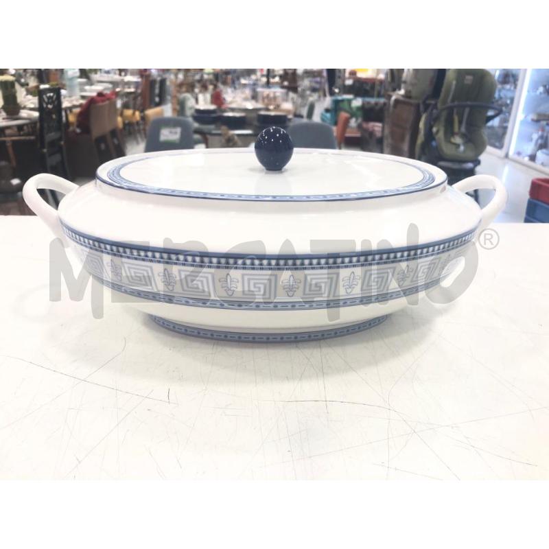 TAZZE CONSOMME GINORI B/GRECA 6+ZUPPIERA  | Mercatino dell'Usato Roma somalia 2