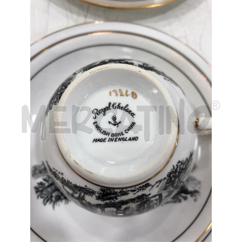 TAZZE THE BONE CHINA 12PZ | Mercatino dell'Usato Roma somalia 4