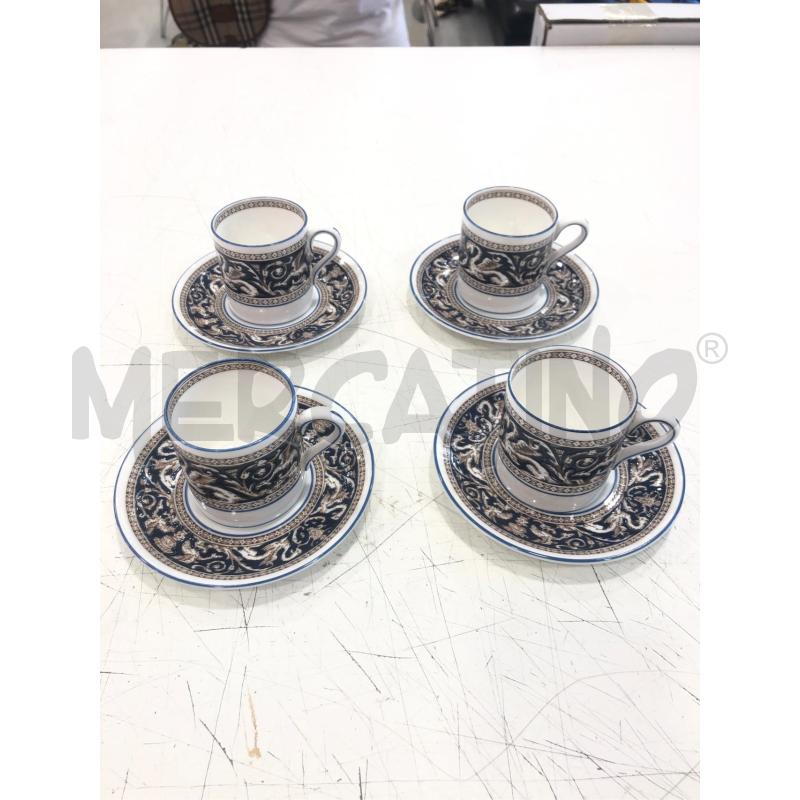 TAZZE WEDGWOOD FLORENTINE 4PZ | Mercatino dell'Usato Roma somalia 1