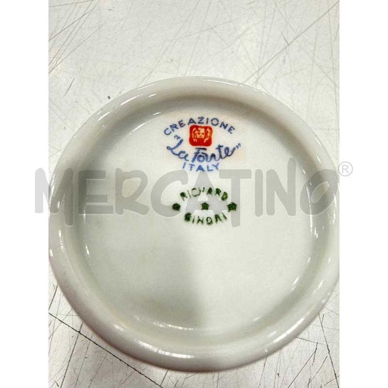 TAZZINE CAFFE GINORI LA FORTE 6PZ DA RIV | Mercatino dell'Usato Roma somalia 5
