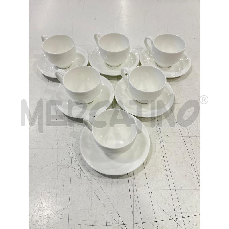 TAZZINE WEDGWOOD BONE CHINA 6PZ | Mercatino dell'Usato Roma somalia 1