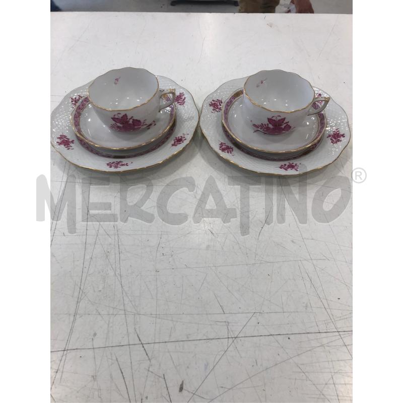 TETE A TETE THE HEREND APPONY ROSA | Mercatino dell'Usato Roma somalia 1