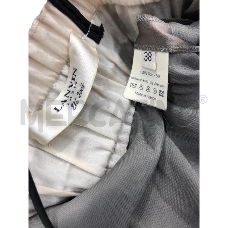 TOP LANVIN SETA TORTORA FASCIA NERA  | Mercatino dell'Usato Roma somalia 5