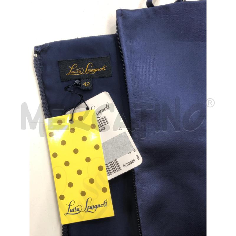 TOP LUISA SPAGNOLI BLU LUCIDO NEW  | Mercatino dell'Usato Roma somalia 4