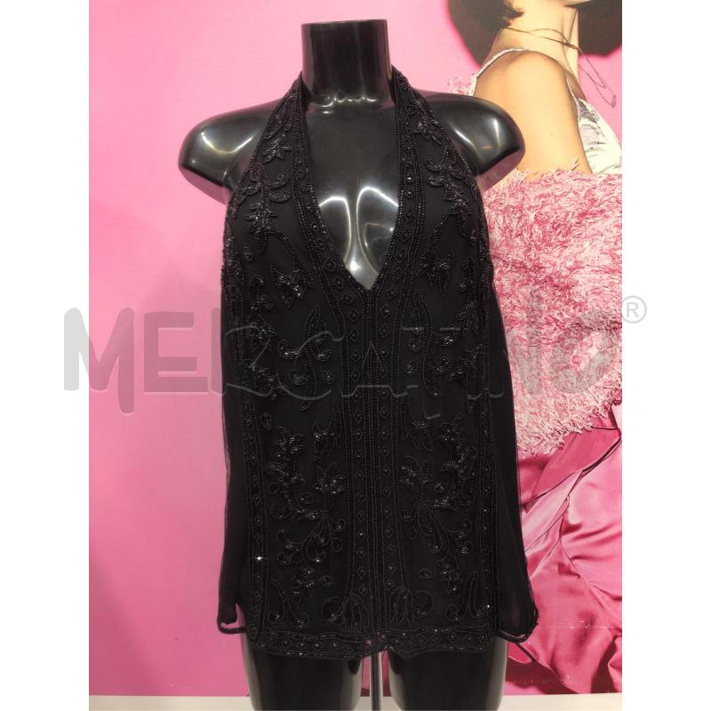 TOP RALPH LAUREN NERO PERLINE  | Mercatino dell'Usato Roma somalia 1