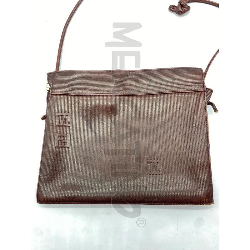TRACOLLA DONNA FENDI SAS MARRONE VINTAGE RIGHINE  | Mercatino dell'Usato Roma somalia 2