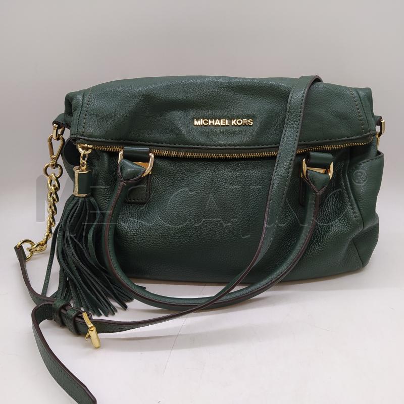 TRACOLLA DONNA MICHAEL KORS VERDE NAPPINA | Mercatino dell'Usato Roma  somalia