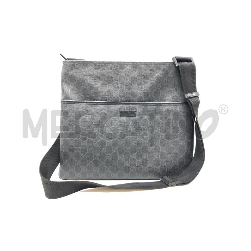 TRACOLLA GUCCI SUPREME MONOGRAM ANTRACITE | Mercatino dell'Usato Roma somalia 1