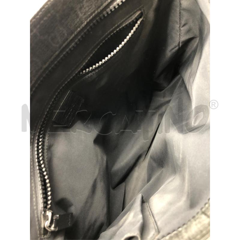 TRACOLLA GUCCI SUPREME MONOGRAM ANTRACITE | Mercatino dell'Usato Roma somalia 5