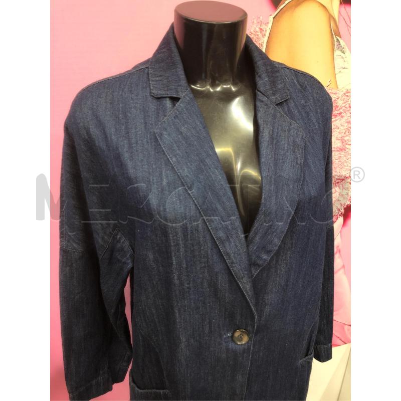 TRENCH DONNA BLUMARINE JEANS SCURO | Mercatino dell'Usato Roma somalia 2