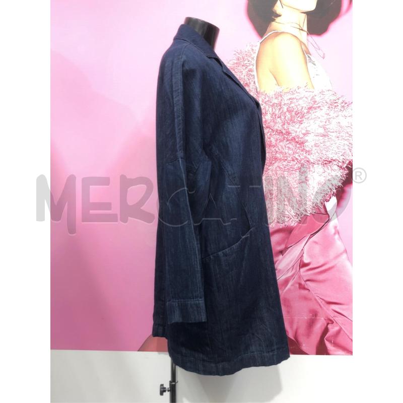TRENCH DONNA BLUMARINE JEANS SCURO | Mercatino dell'Usato Roma somalia 3