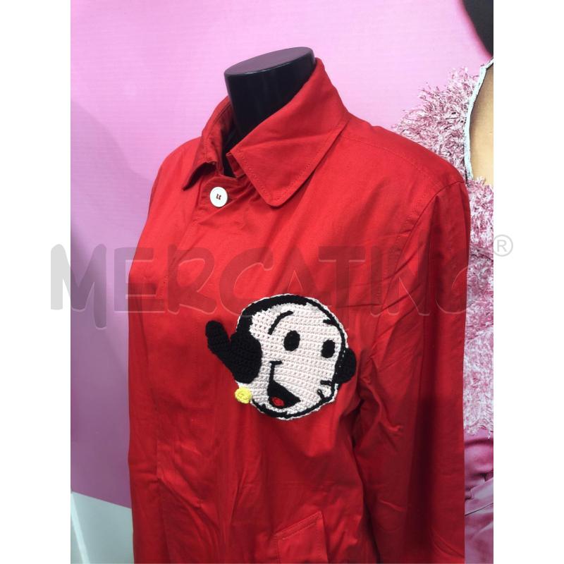 TRENCH DONNA LC 23 ROSSO POPEYE | Mercatino dell'Usato Roma somalia 2