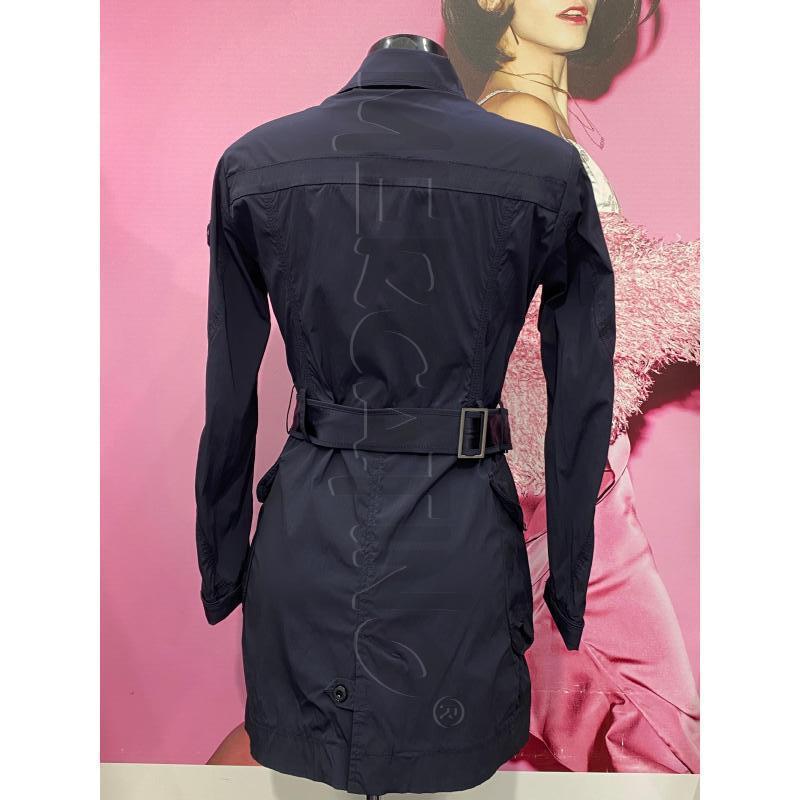 TRENCH DONNA PEUTEREY BLU NAVY | Mercatino dell'Usato Roma somalia 3