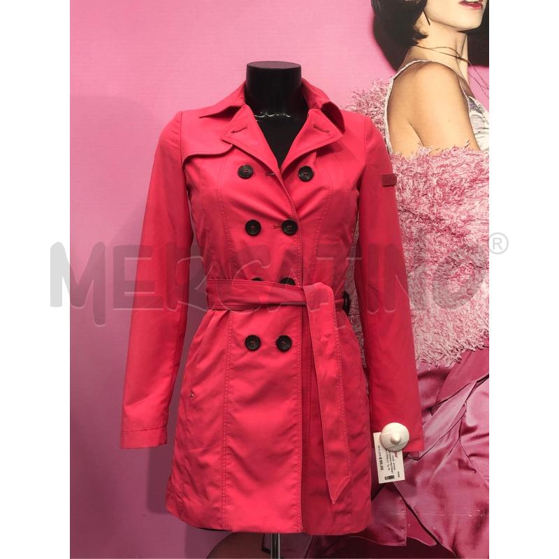 TRENCH DONNA PEUTEREY ROSA CORALLO | Mercatino dell'Usato Roma somalia 1