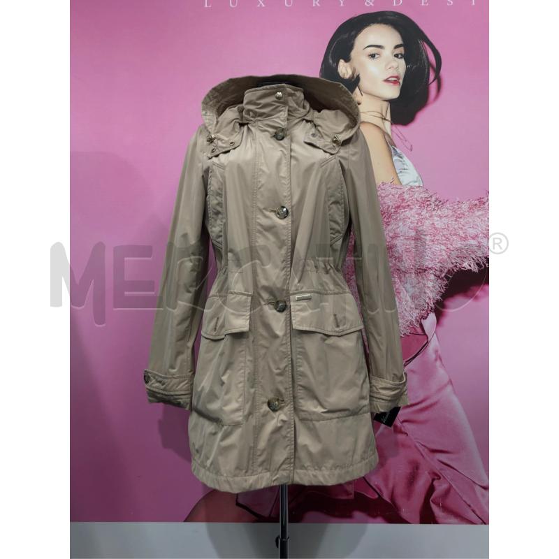 TRENCH DONNA WOOLRICH BEIGE  | Mercatino dell'Usato Roma somalia 1