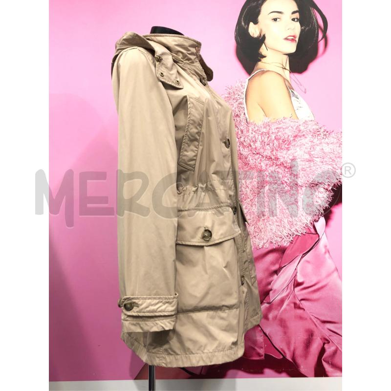 TRENCH DONNA WOOLRICH BEIGE  | Mercatino dell'Usato Roma somalia 3