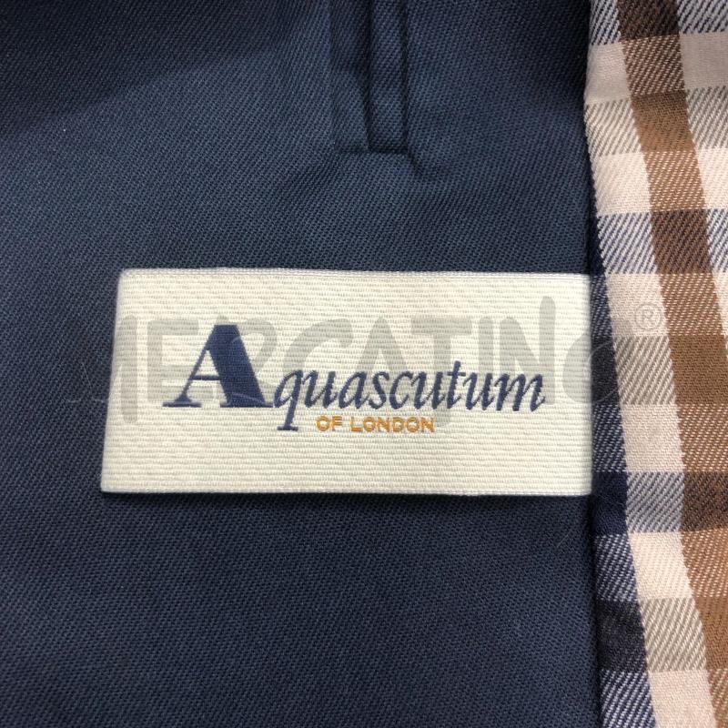 TRENCH UOMO AQUASCUTUM BEIGE MONOPETTO DA RIV  | Mercatino dell'Usato Roma somalia 5