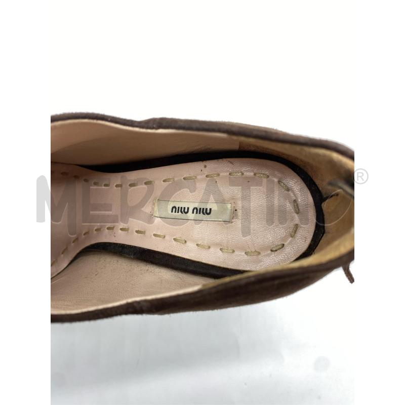 TRONCHETTO MIU MIU MARRONE SCAMO  | Mercatino dell'Usato Roma somalia 3
