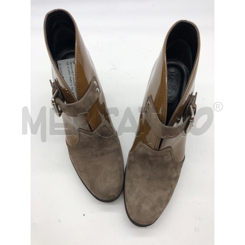 TRONCHETT HOGAN MARRONE SCAMO  PART SENAPE LUCIDA  | Mercatino dell'Usato Roma somalia 2
