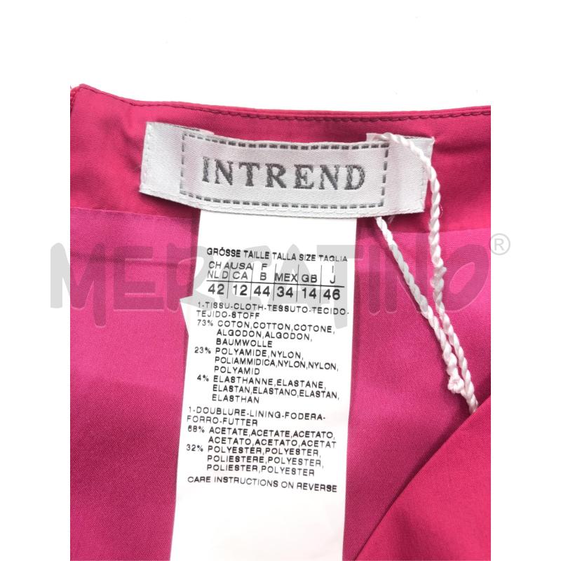 TUBINO DONNA INTREND FUCSIA  | Mercatino dell'Usato Roma somalia 4