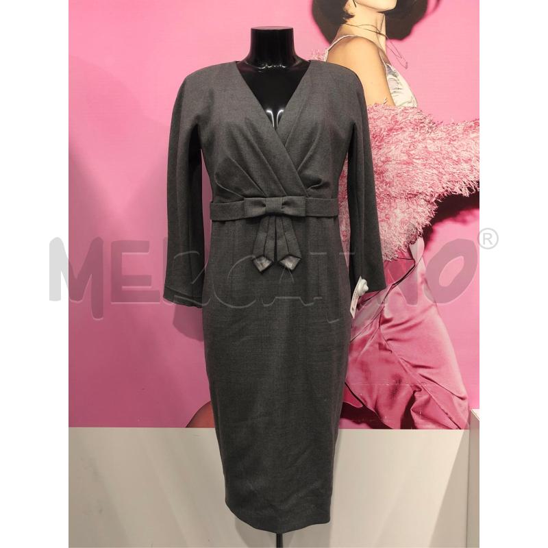 TUBINO DONNA LUISA SPAGNOLI GRIGIO FIOCCO CENTRALE | Mercatino dell'Usato Roma somalia 1