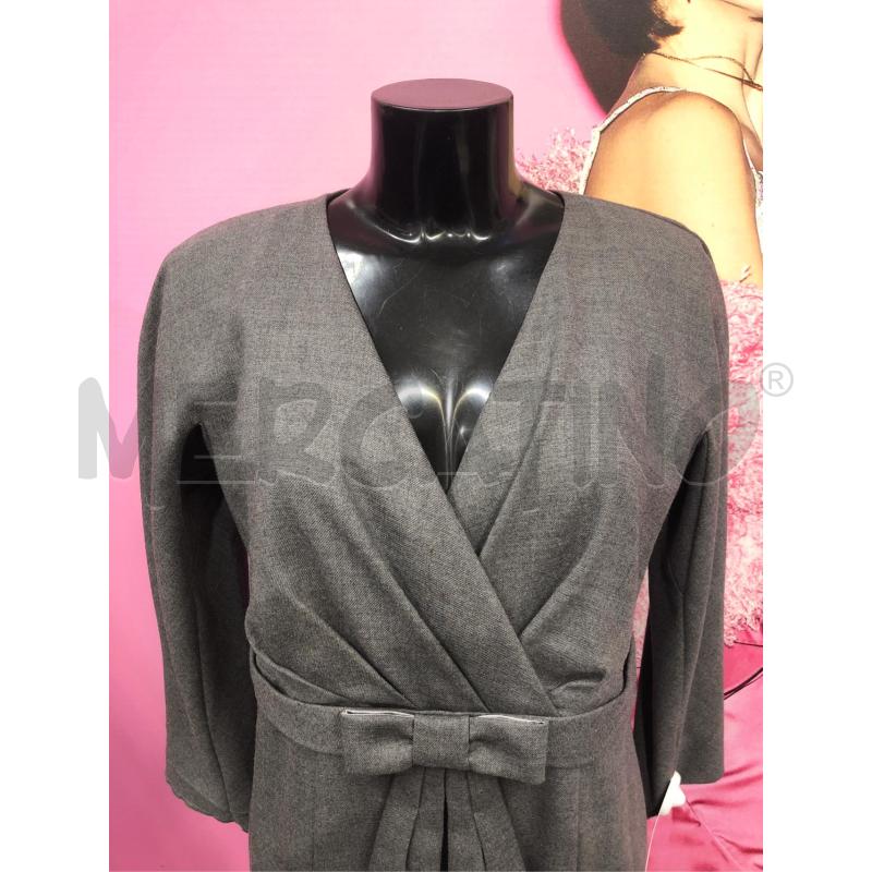 TUBINO DONNA LUISA SPAGNOLI GRIGIO FIOCCO CENTRALE | Mercatino dell'Usato Roma somalia 2