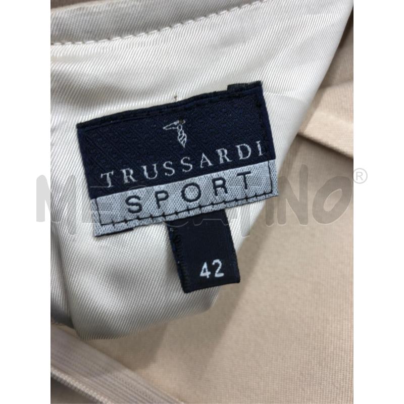 TUBINO DONNA TRUSSARDI SPORT BEIGE  | Mercatino dell'Usato Roma somalia 5