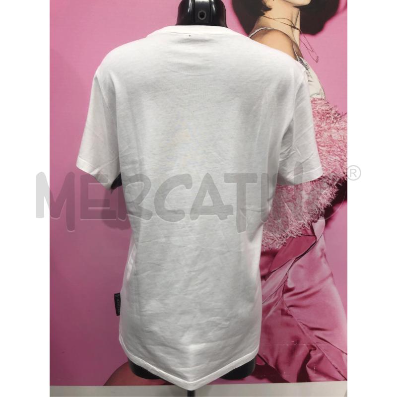 T SHIRT DONNA MONCLER NERA SCR DORATA  | Mercatino dell'Usato Roma somalia 2