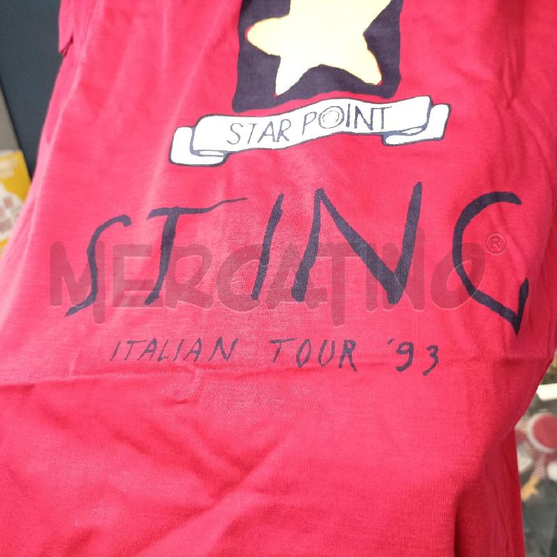T SHIRT STING SECURITY ITALIAN TOUR 1993 | Mercatino dell'Usato Roma somalia 4