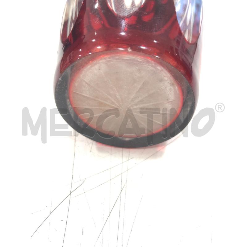 VASETTO BOHEMIA MOLATO ROSSO | Mercatino dell'Usato Roma somalia 2