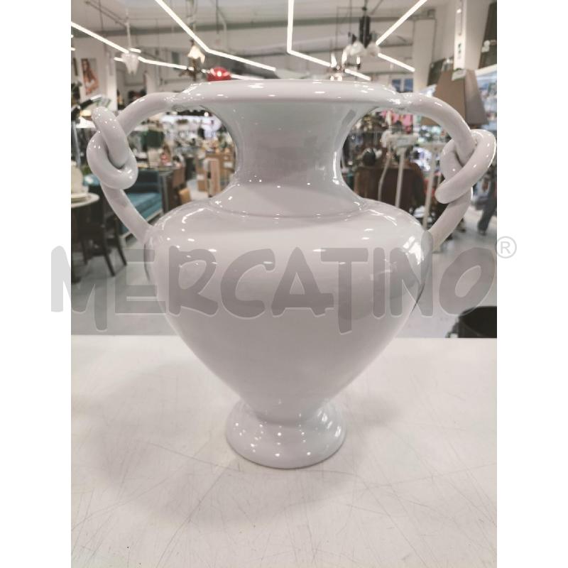 VASO CERAM BIANCA CELONIA | Mercatino dell'Usato Roma somalia 1