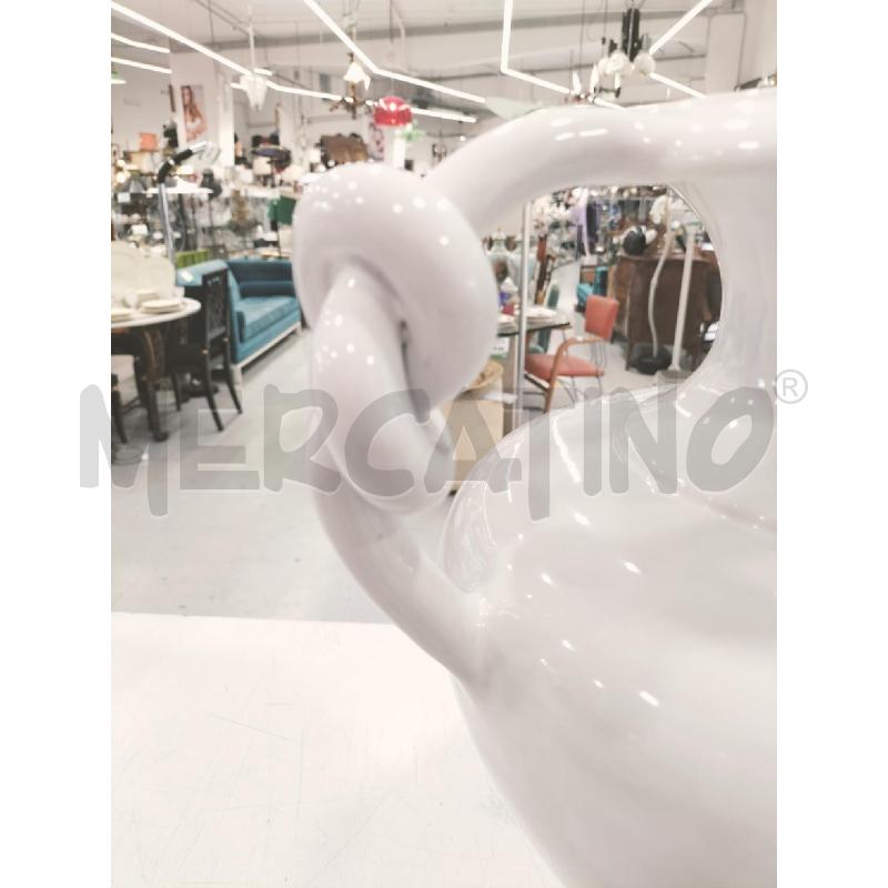 VASO CERAM BIANCA CELONIA | Mercatino dell'Usato Roma somalia 2