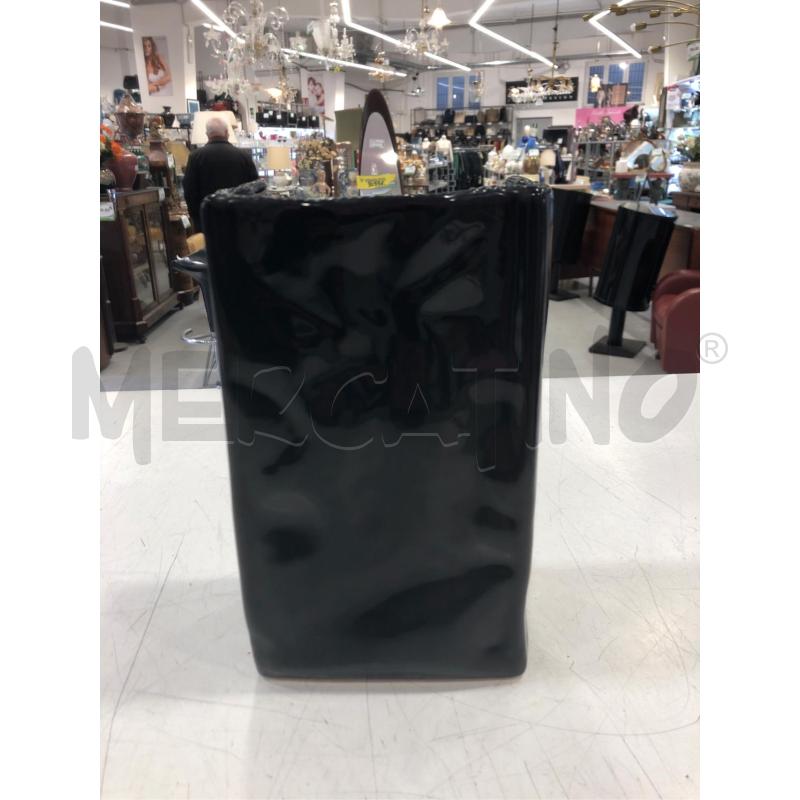 VASO CERAM NERA SELETTI | Mercatino dell'Usato Roma somalia 2