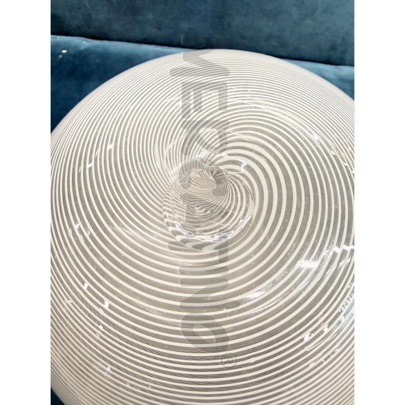 VASO MURANO A CANNE BIANCHE ATTR BAROVIER E TOSO | Mercatino dell'Usato Roma somalia 3