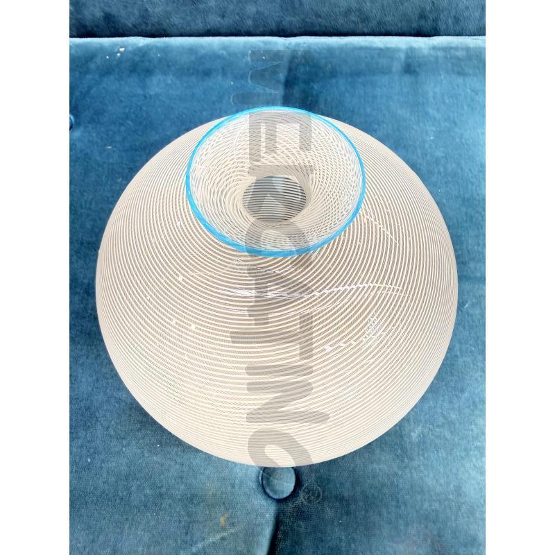 VASO MURANO A CANNE BIANCHE ATTR BAROVIER E TOSO | Mercatino dell'Usato Roma somalia 4