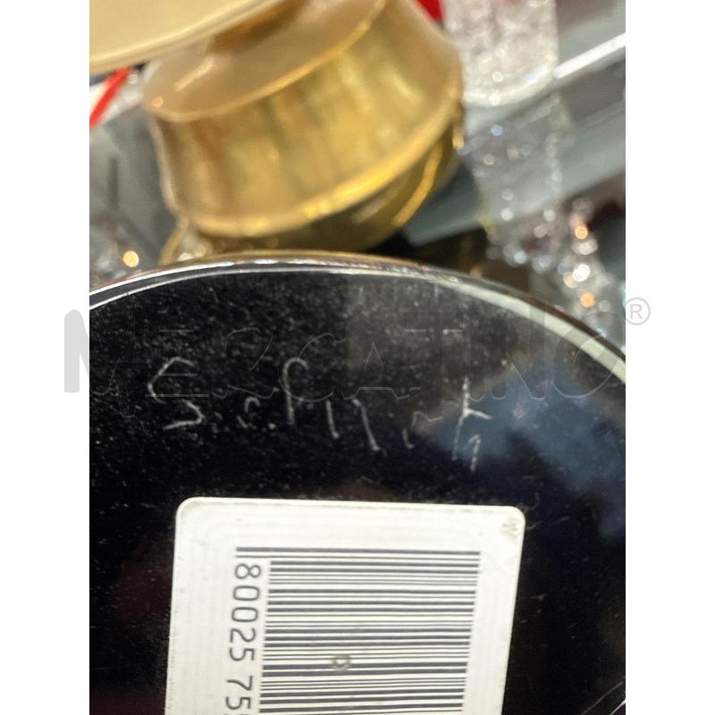 VASO MURANO BASE MARRONE COLLO OVALE IRREGOLARE | Mercatino dell'Usato Roma somalia 3