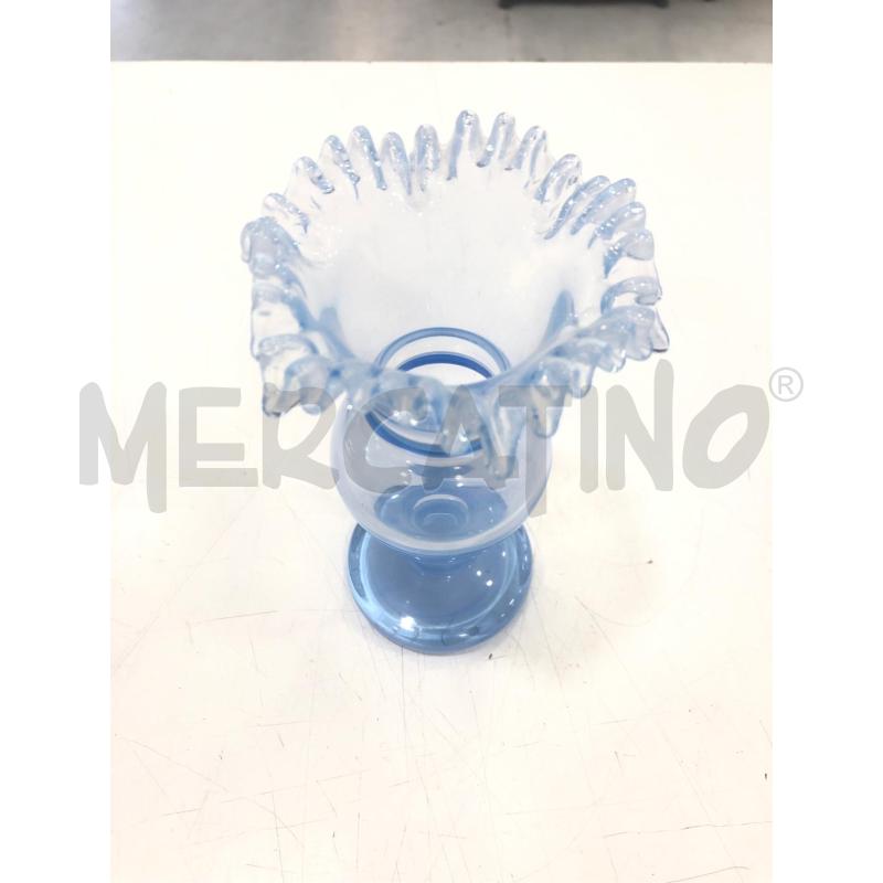 VASO OPALINA BLU  | Mercatino dell'Usato Roma somalia 2