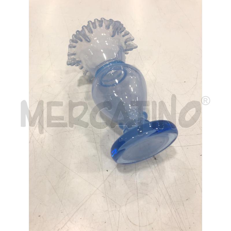 VASO OPALINA BLU  | Mercatino dell'Usato Roma somalia 3